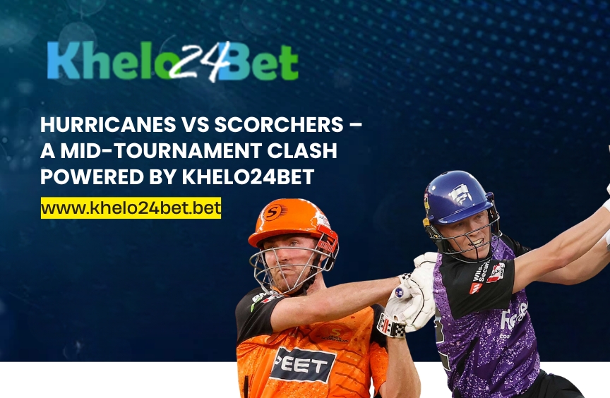 Hurricanes vs Scorchers mid-tournament cricket match image showing action and intensity with preview and analysis for fans and bettors.