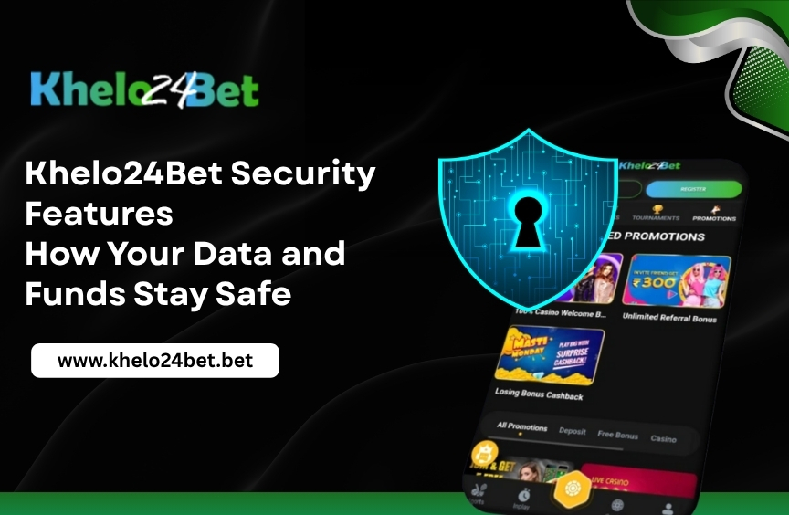 Khelo24Bet security features showing data protection, encrypted login, and safe online betting safeguards for user accounts and funds